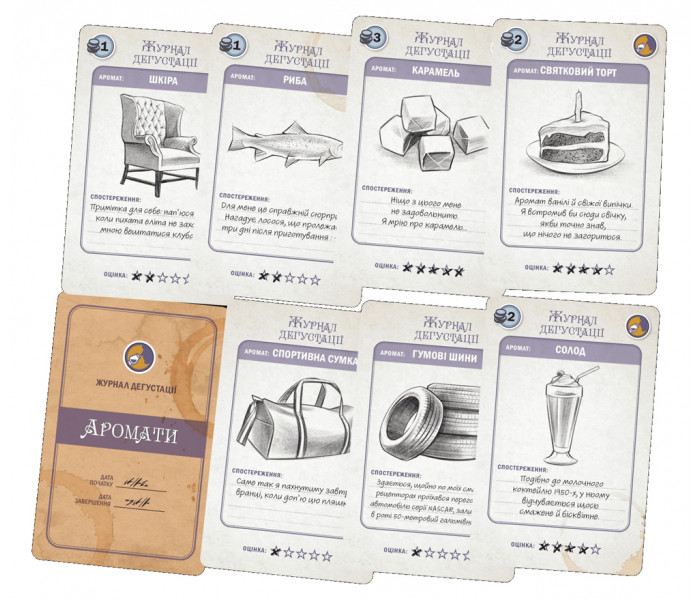 Настольная игра Distilled. Тайны напитков (УКР). Geekach Games (GKCH065DS)