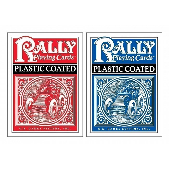 Фото Карты Plastic-Coated Rally Playing Cards