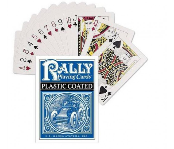 Карты Plastic-Coated Rally Playing Cards