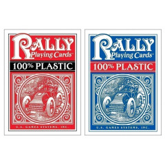Карты 100% Plastic Rally Playing Cards