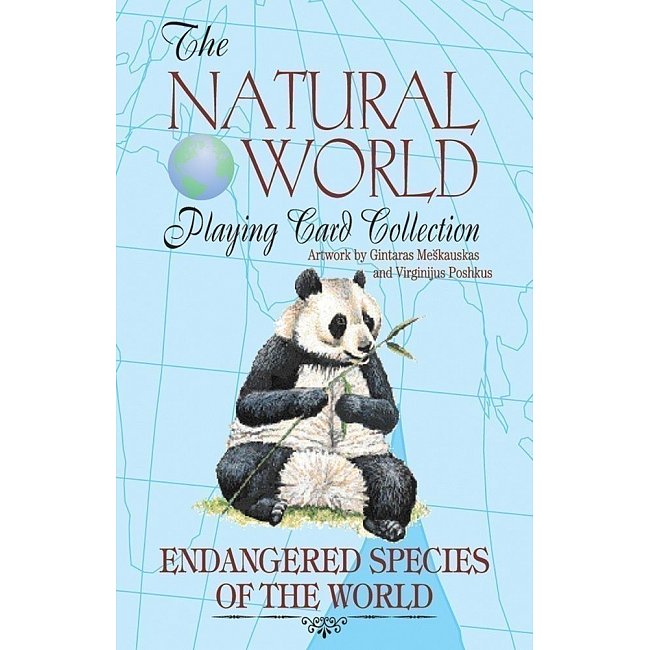 Фото Игральные карты Endangered Species of the Natural World Playing Cards
