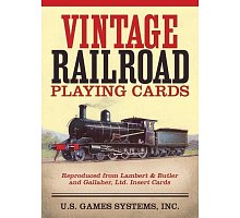 Фото Игральные карты Vintage Railroad Playing Cards