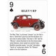 Игральные карты Antique Motor Cars Playing Cards