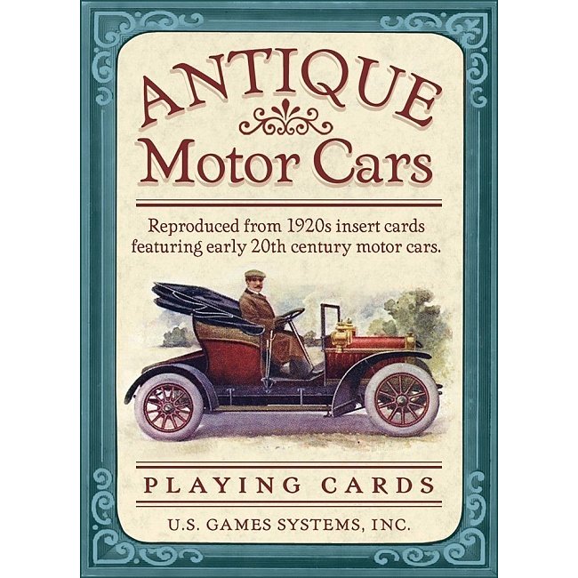 Фото Игральные карты Antique Motor Cars Playing Cards