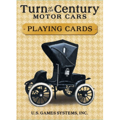 Игральные карты Turn of the Century Motor Cars Playing Card