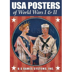 Игральные карты USA Posters of World Wars I and II Poker Deck