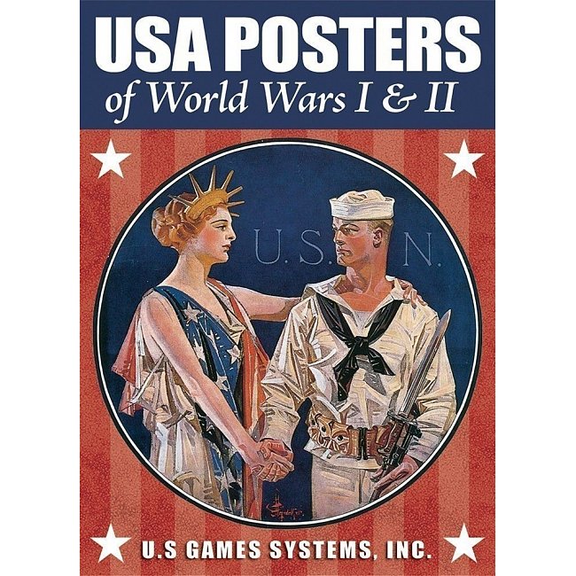 Фото Игральные карты USA Posters of World Wars I and II Poker Deck