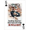 Фото 4 - Игральные карты USA Posters of World Wars I and II Poker Deck