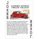 Игральные карты Vintage Motor Cars Playing Card Deck