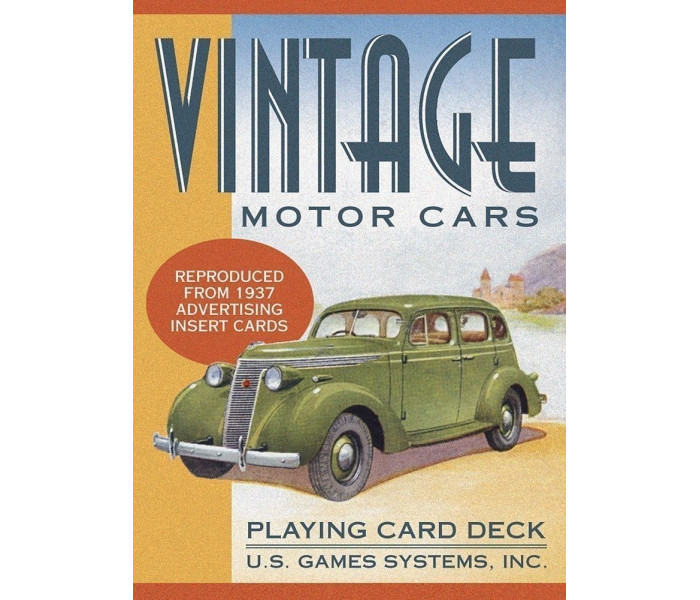 Игральные карты Vintage Motor Cars Playing Card Deck