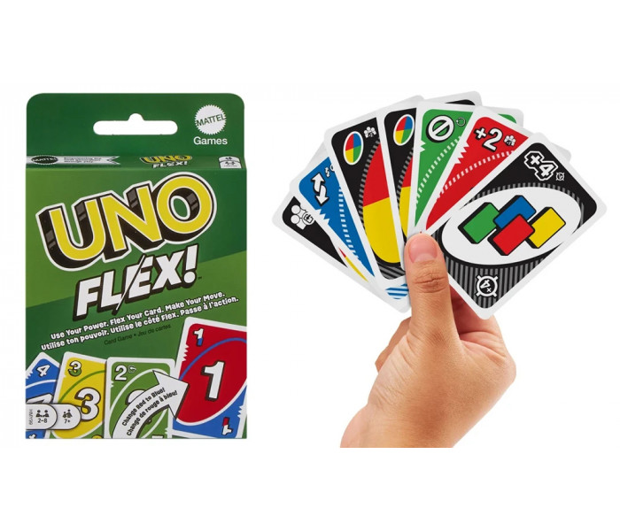 Настольная игра UNO Flex (Уно Флекс). Mattel (HMY99)