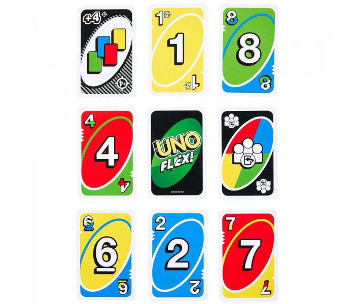 Настольная игра UNO Flex (Уно Флекс). Mattel (HMY99)