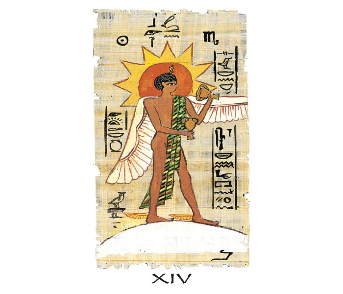 Мини Египетское Таро - Mini Egyptian Tarot. Lo Scarabeo