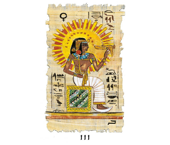 Мини Египетское Таро - Mini Egyptian Tarot. Lo Scarabeo