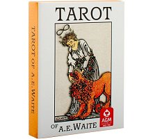 Фото Кишенькове преміум видання Таро Уейта - A.E. Waite Tarot Pocket Premium Edition. AGM