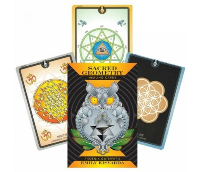 Целительные Карты Сакральной Геометрии - Sacred Geometry Healing Cards. Schiffer Publishing