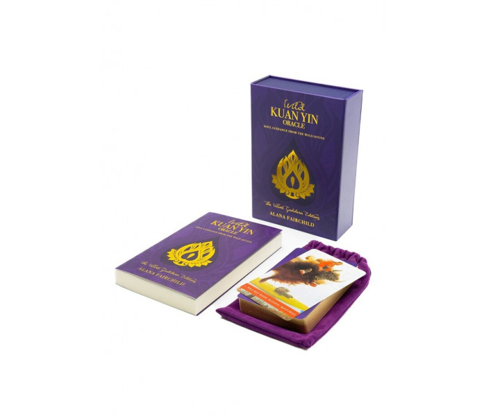 Дикий Оракул Гуань-Інь:Оксамитове видання - Wild Kuan Yin Oracle: The Velvet Goddess Edition. Blue Angel