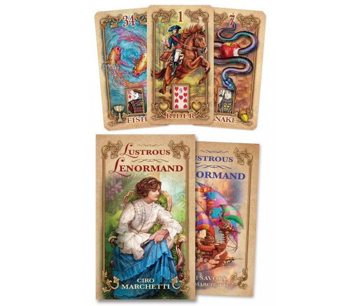 Блискуча Колода Ленорман - Lustrous Lenormand Deck. Llewellyn