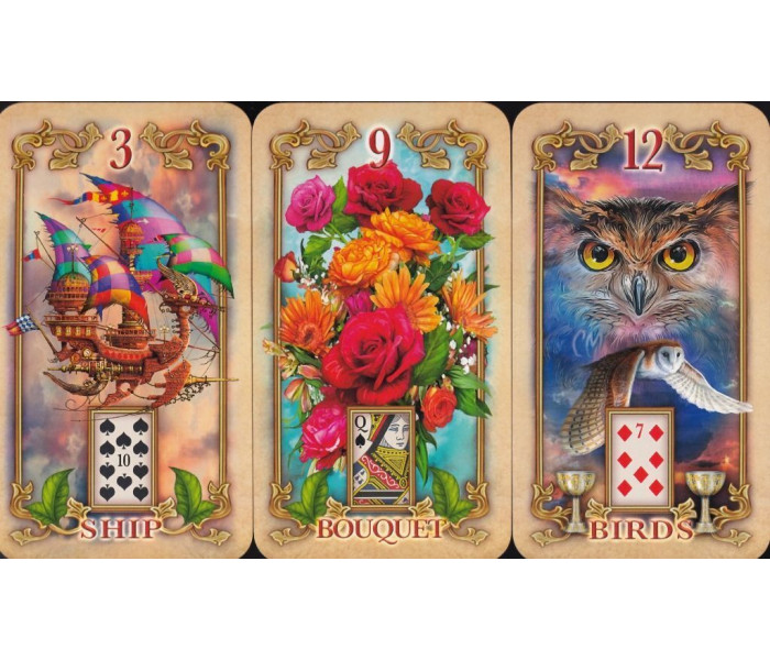 Блискуча Колода Ленорман - Lustrous Lenormand Deck. Llewellyn