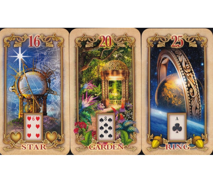 Блискуча Колода Ленорман - Lustrous Lenormand Deck. Llewellyn