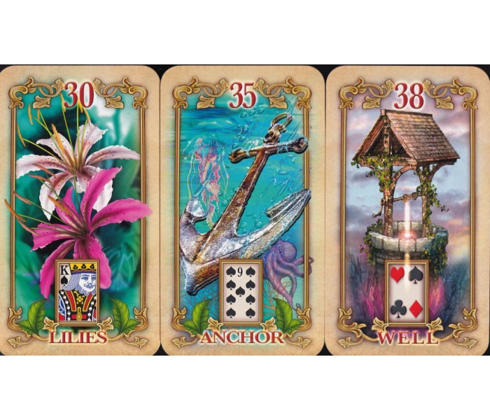 Блискуча Колода Ленорман - Lustrous Lenormand Deck. Llewellyn