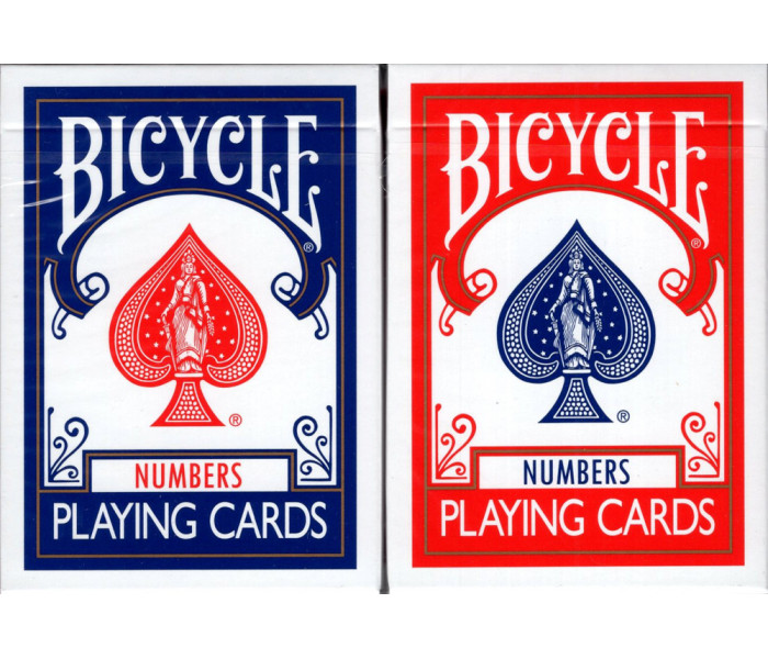 Карти Bicycle Numbers Gaff