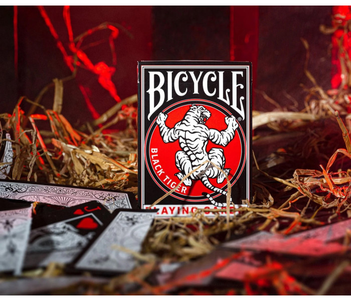 Карти Bicycle Black Tiger Revival Edition від Ellusionist