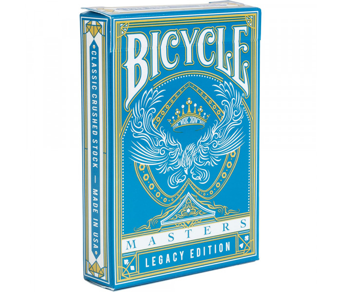 Карти Bicycle Legacy Masters Blue від Ellusionist