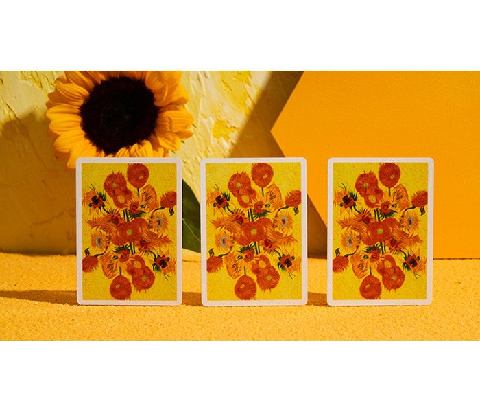 Игральные карты Van Gogh. Sunflowers
