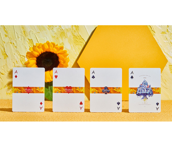 Игральные карты Van Gogh. Sunflowers