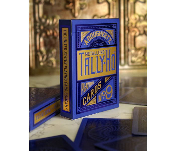 Карти Tally-Ho Metalluxe Blue