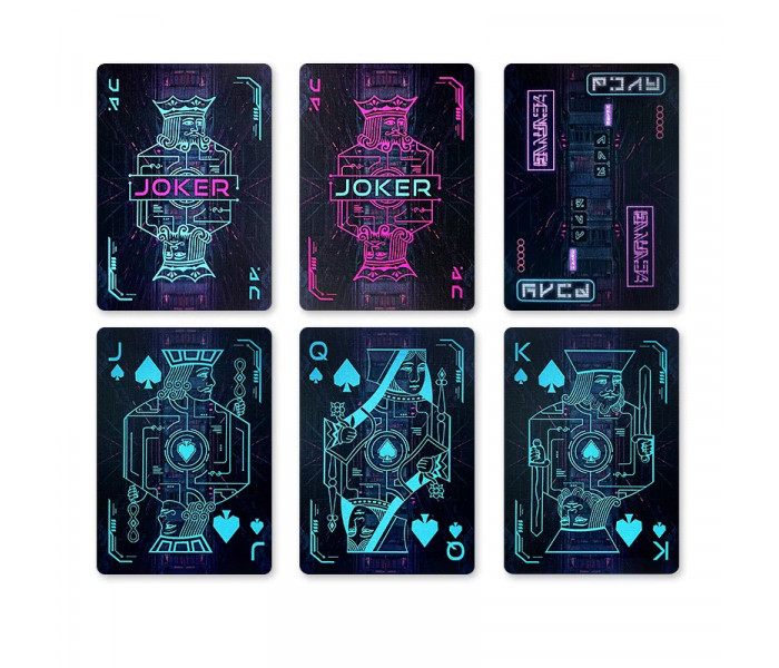 Карты Bicycle Cyberpunk Cybercity
