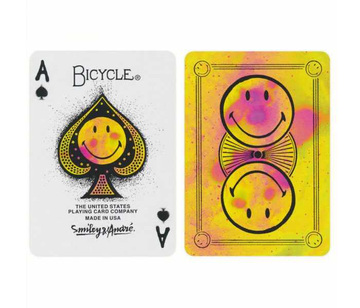 Карти Bicycle Smiley X Andre Limited Edition