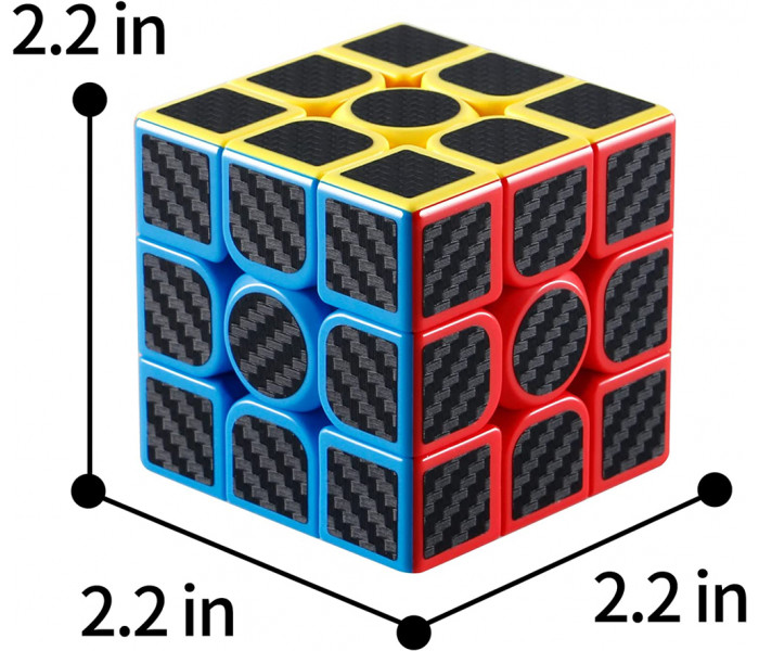 Кубик Рубика 3x3 Moyu Carbon Fiber Meilong