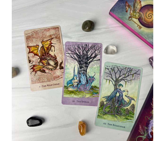Оракул За Любовь К Драконам - For the Love of Dragons: Oracle Deck & Book Set. U.S. Games Systems
