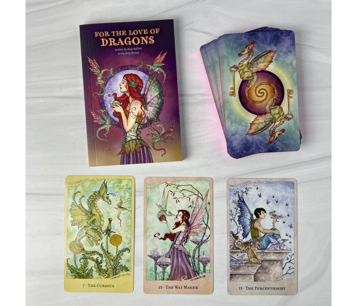 Оракул За Любовь К Драконам - For the Love of Dragons: Oracle Deck & Book Set. U.S. Games Systems