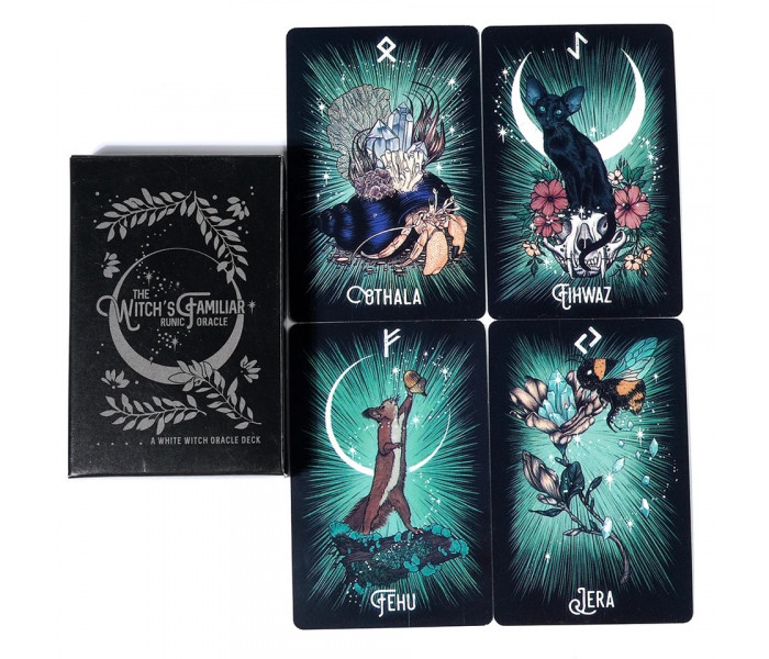Рунічний Оракул Відьомський Фамільяр - The Witch's Familiar Runic Oracle Cards. China