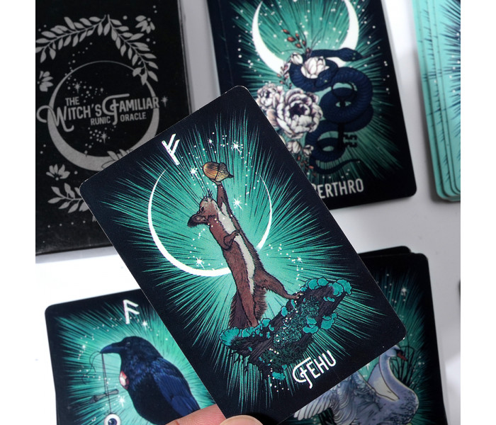 Рунічний Оракул Відьомський Фамільяр - The Witch's Familiar Runic Oracle Cards. China