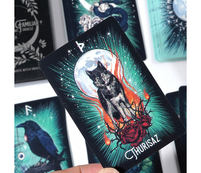 Рунічний Оракул Відьомський Фамільяр - The Witch's Familiar Runic Oracle Cards. China