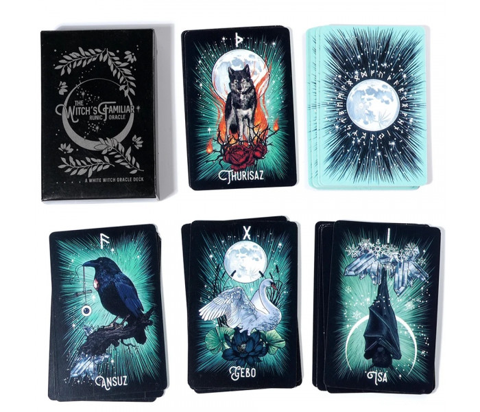 Рунічний Оракул Відьомський Фамільяр - The Witch's Familiar Runic Oracle Cards. China