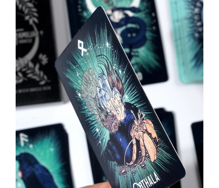Рунічний Оракул Відьомський Фамільяр - The Witch's Familiar Runic Oracle Cards. China