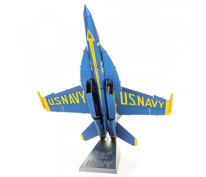 Металева збірна 3D модель Blue Angels F/A -18 Super Hornet, Metal Earth (ICX212)