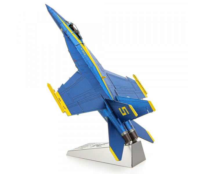Металева збірна 3D модель Blue Angels F/A -18 Super Hornet, Metal Earth (ICX212)