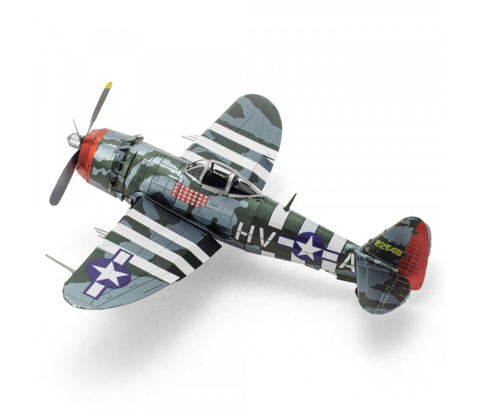 Металлическая сборная 3D модель P-47 Thunderbolt, Metal Earth (ME1002)