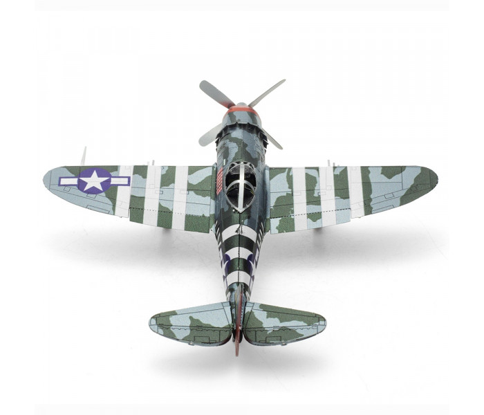 Металлическая сборная 3D модель P-47 Thunderbolt, Metal Earth (ME1002)