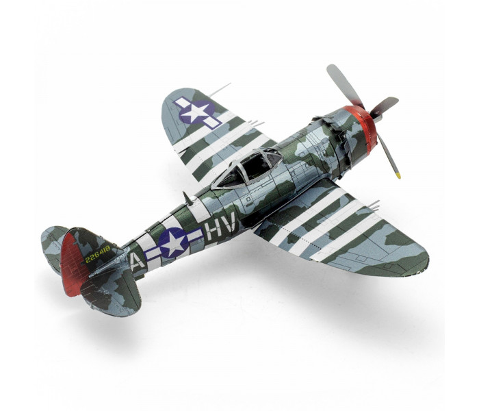 Металлическая сборная 3D модель P-47 Thunderbolt, Metal Earth (ME1002)