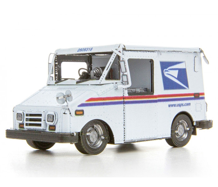 Металева збірна 3D модель USPS LLV Mail Truck, Metal Earth (MMS468)