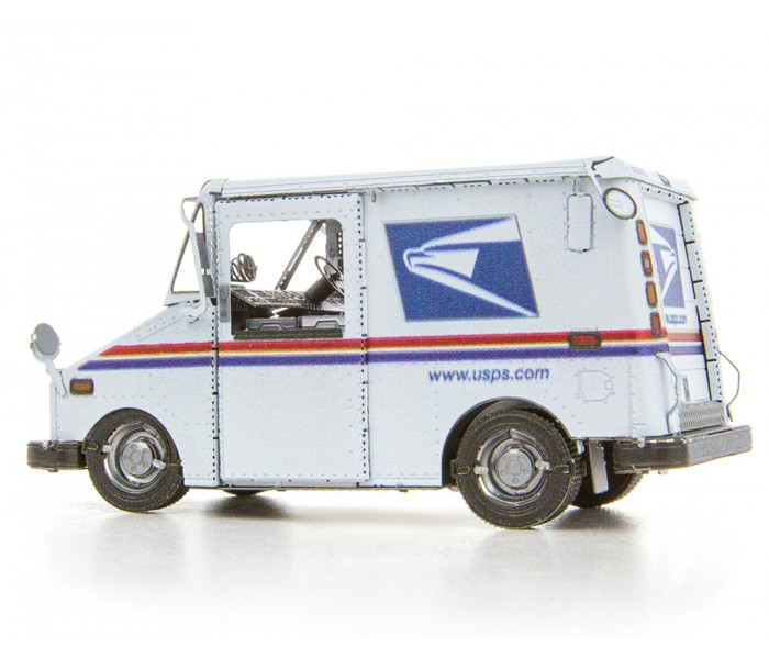 Металева збірна 3D модель USPS LLV Mail Truck, Metal Earth (MMS468)