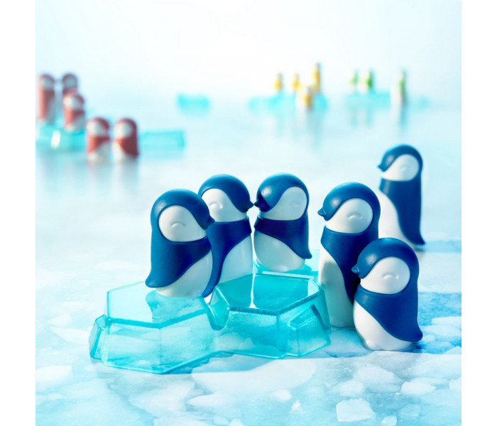 Настільна гра Пінгвіни, до зграї! (Penguins Huddle Up) ENG + правила УКР. Smart Games (SGM 506)