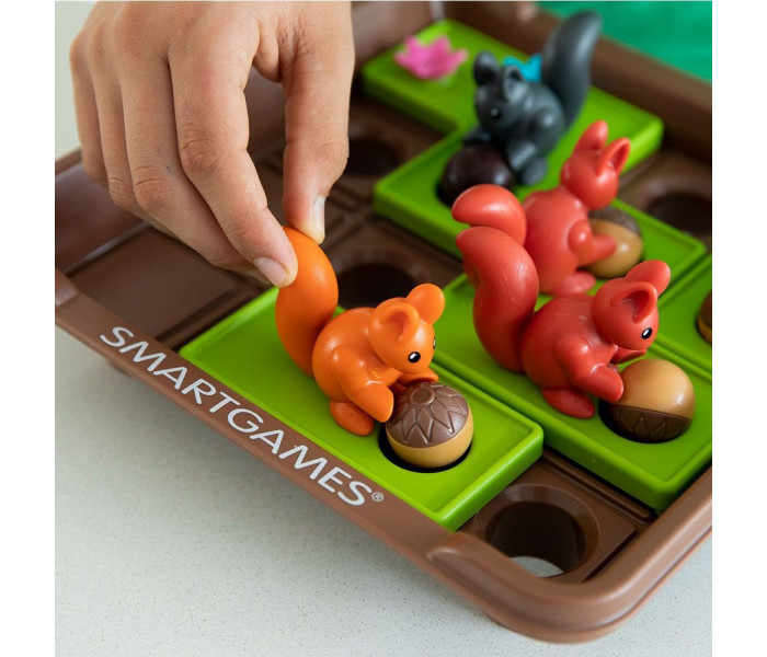 Настольная игра Вперед, за орехами! XXL (Squirrels Go Nuts XXL) ENG + правила УКР. Smart Games (SG 425 XL)